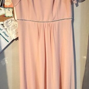 Ever Pretty Pink Lace Detail Dress